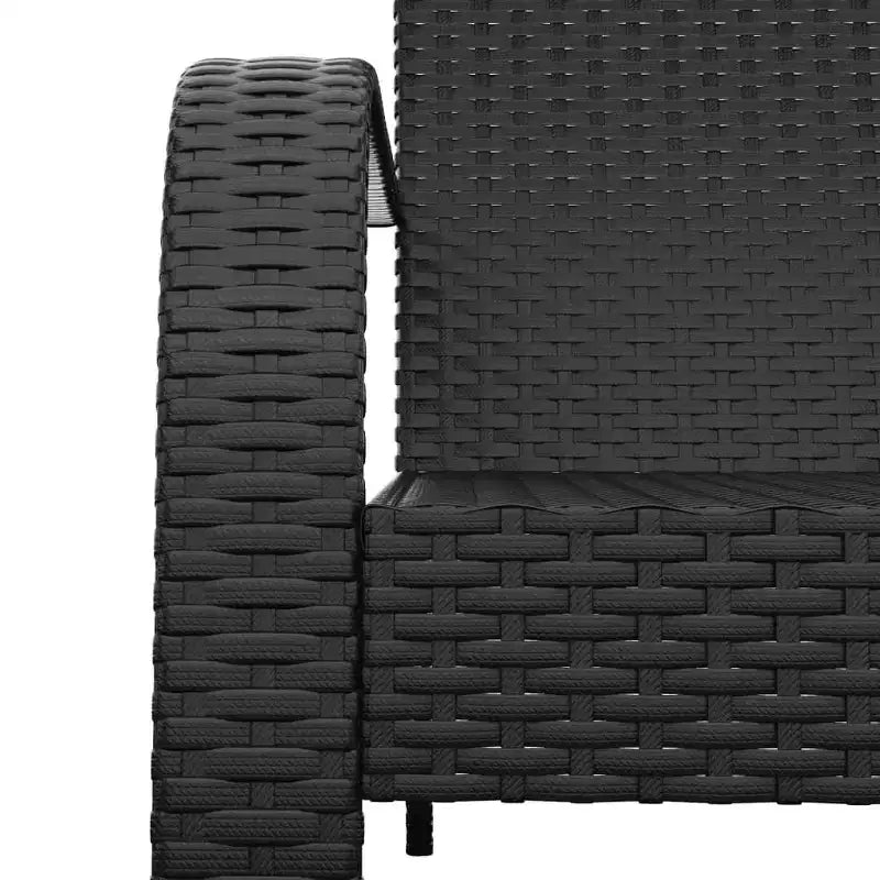 vidaXL Garden Adirondack Chair Poly Rattan