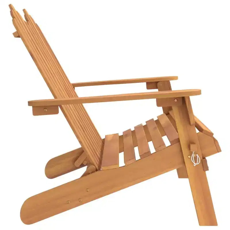 Adirondack Garden Bench Solid Wood Acacia with Cushions