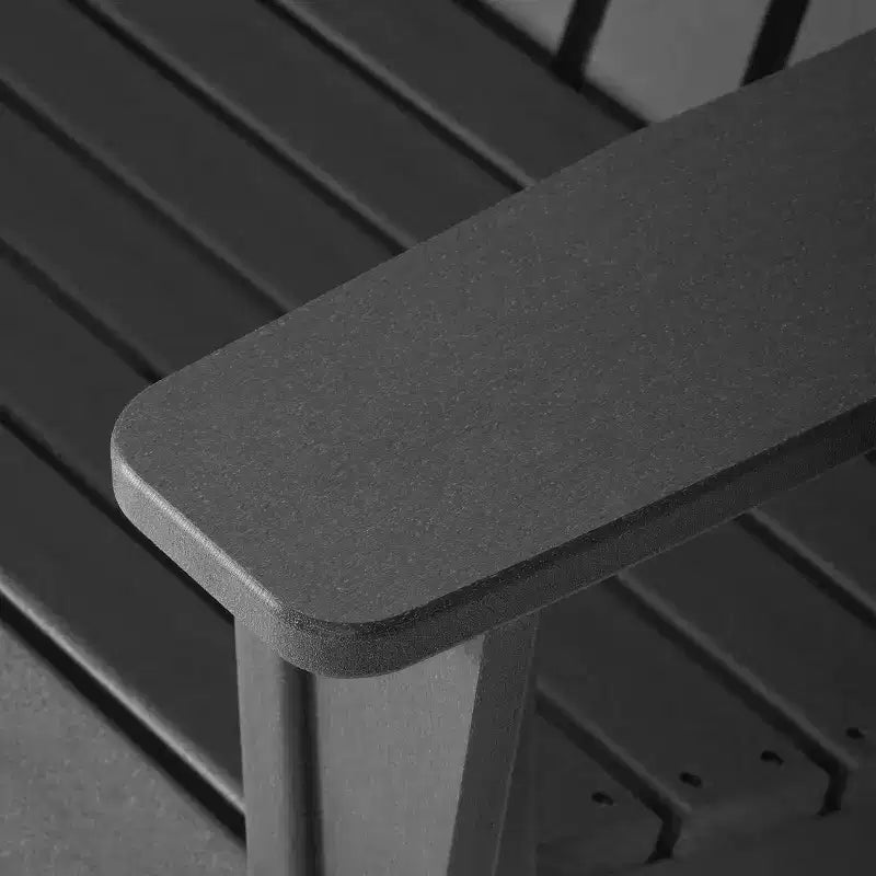 WestinTrends St. Augustine Outdoor Patio 49 HDPE Folding Adirondack Garden Bench