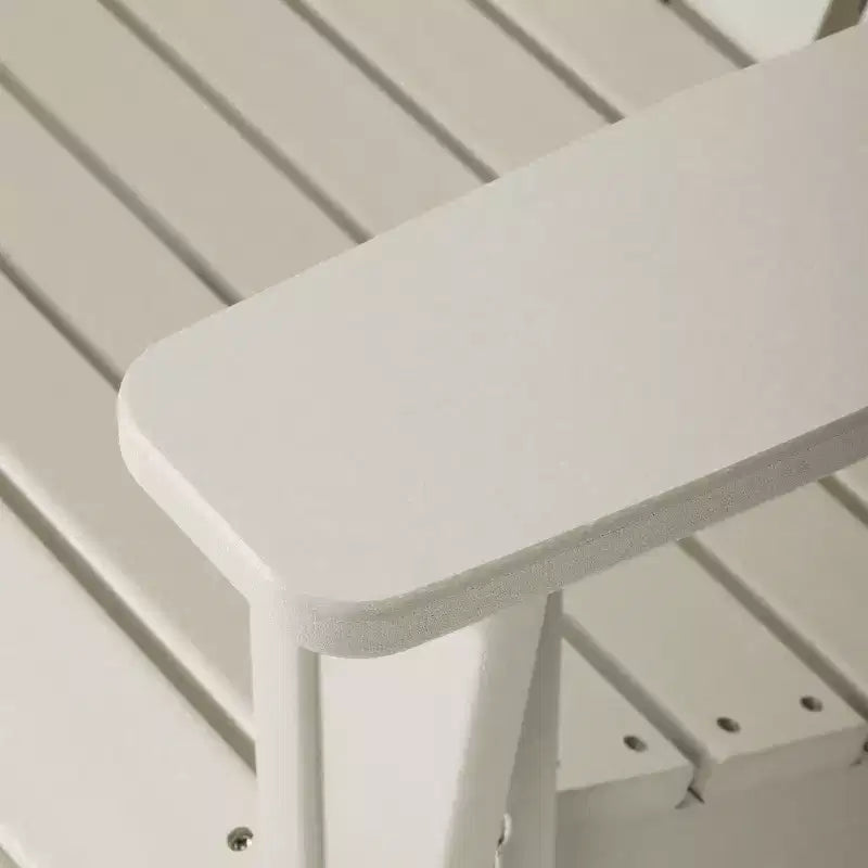 WestinTrends St. Augustine Outdoor Patio 49 HDPE Folding Adirondack Garden Bench