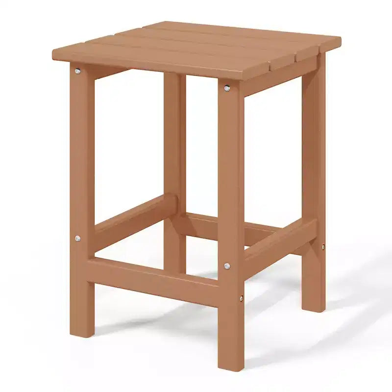 WestinTrends Highland 5-Piece Adirondack Chair Set, Teak