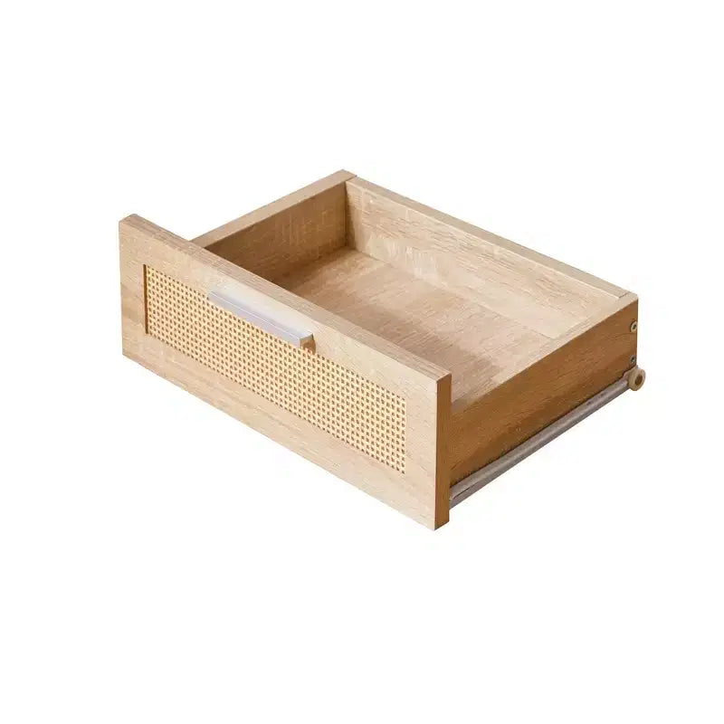 Set of 2 with 2 Sleek Modern 2 Drawer Nightstand for Bedroom Living Room