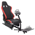 Cockpit de simulation de course pliable, support de volant réglable pour G29/G920/G923, compatible avec Thrustmaster, Fanatec, Hori, Mad Catz, angle de pédale réglable