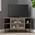 Meuble TV d'angle Middlebrook avec porte vitrée de 48 pouces
