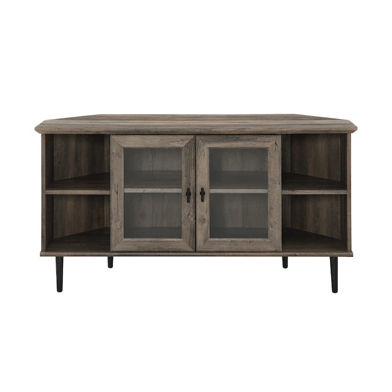 Meuble TV d'angle Middlebrook avec porte vitrée de 48 pouces