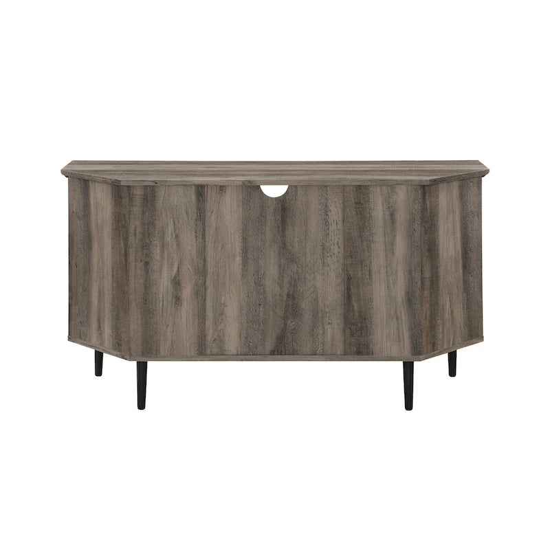Meuble TV d'angle Middlebrook avec porte vitrée de 48 pouces