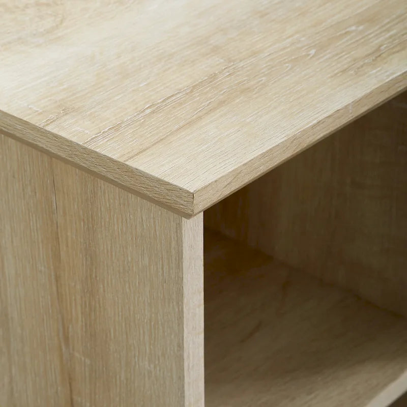Meuble TV d'angle Middlebrook avec porte vitrée de 48 pouces