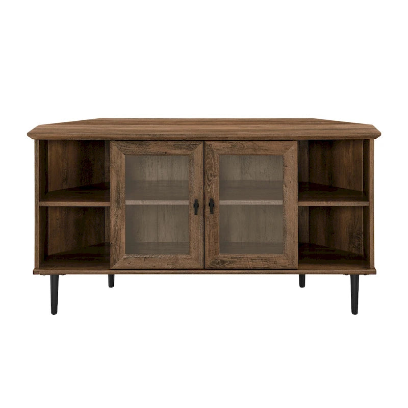 Meuble TV d'angle Middlebrook avec porte vitrée de 48 pouces