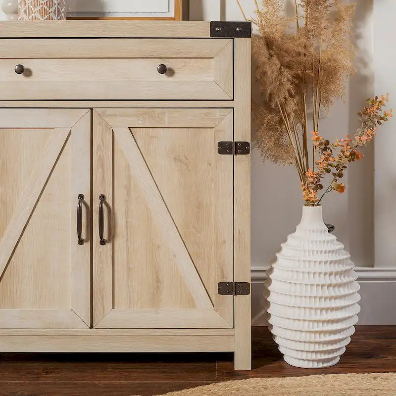 Meuble d'appoint Middlebrook 30 pouces, style porte de grange rustique