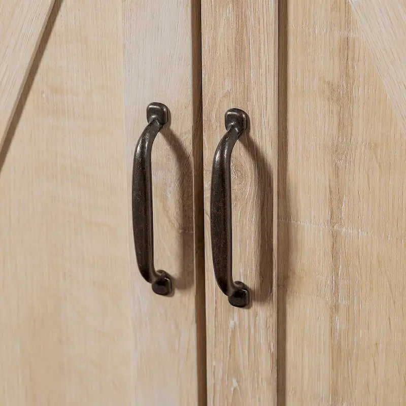 Meuble d'appoint Middlebrook 30 pouces, style porte de grange rustique