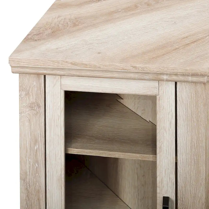 Meuble TV d'angle de 48 pouces avec cheminée Middlebrook