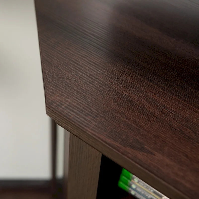 Meuble TV d'angle de 48 pouces avec cheminée Middlebrook