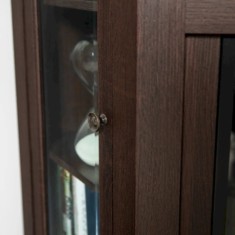 Meuble TV d'angle de 48 pouces avec cheminée Middlebrook