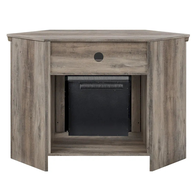 Meuble TV d'angle de 48 pouces avec cheminée Middlebrook