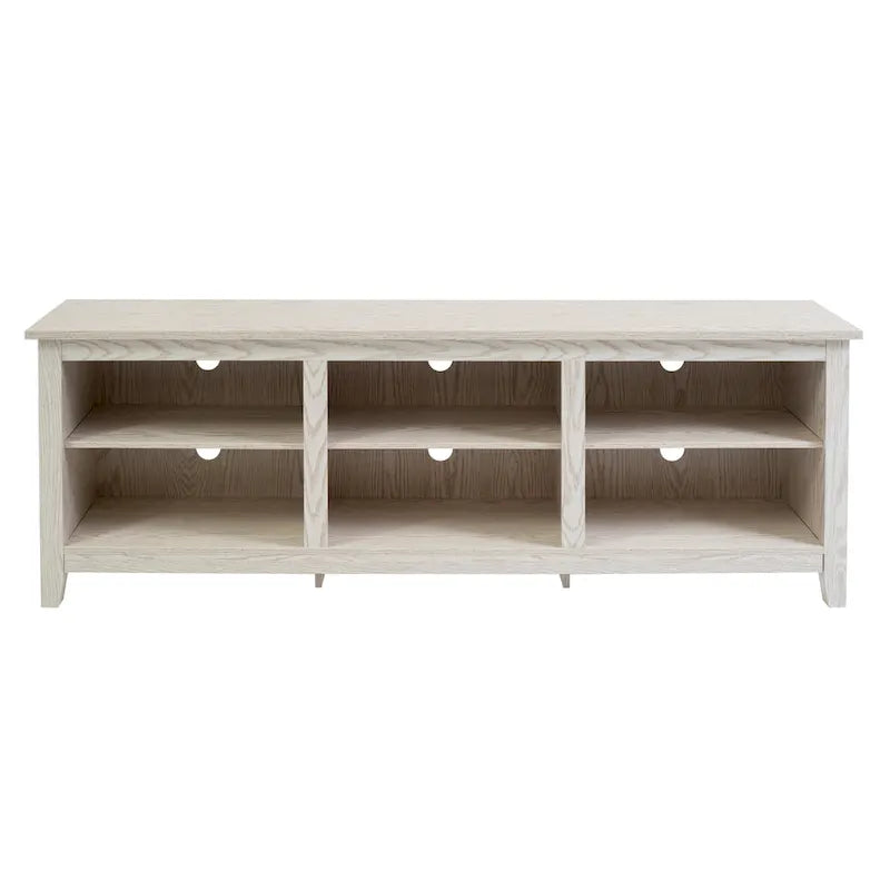 Meuble TV en bois de 70 pouces Middlebrook Designs avec rangement ouvert