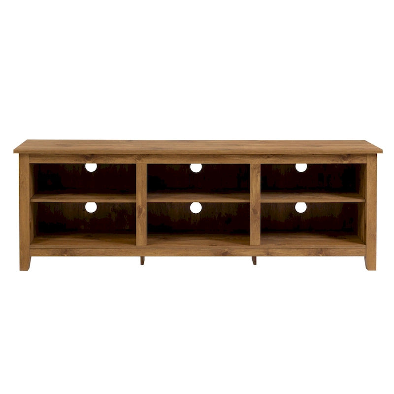Meuble TV en bois de 70 pouces Middlebrook Designs avec rangement ouvert