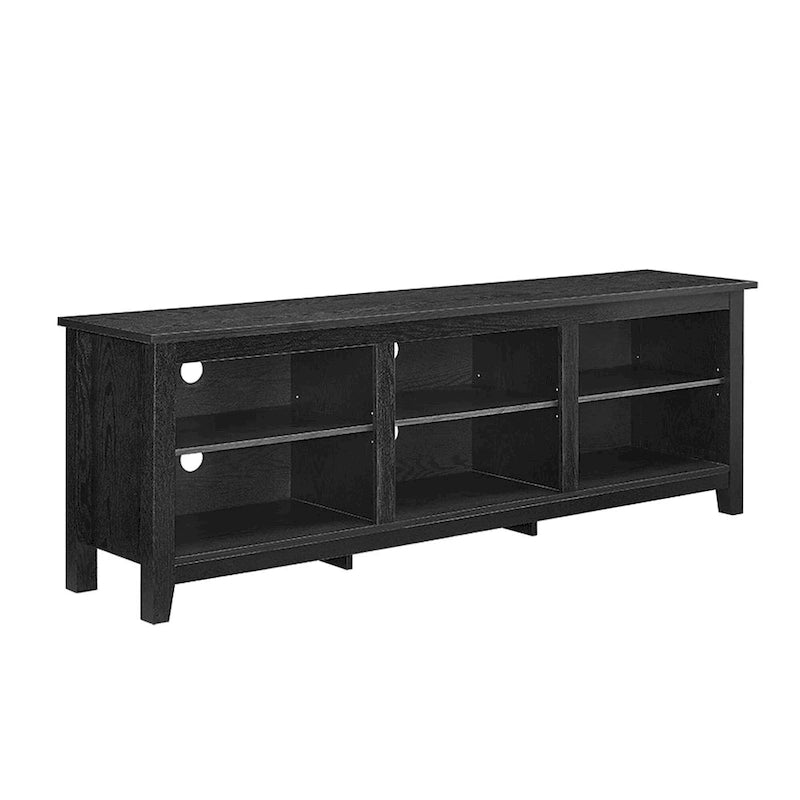 Meuble TV en bois de 70 pouces Middlebrook Designs avec rangement ouvert