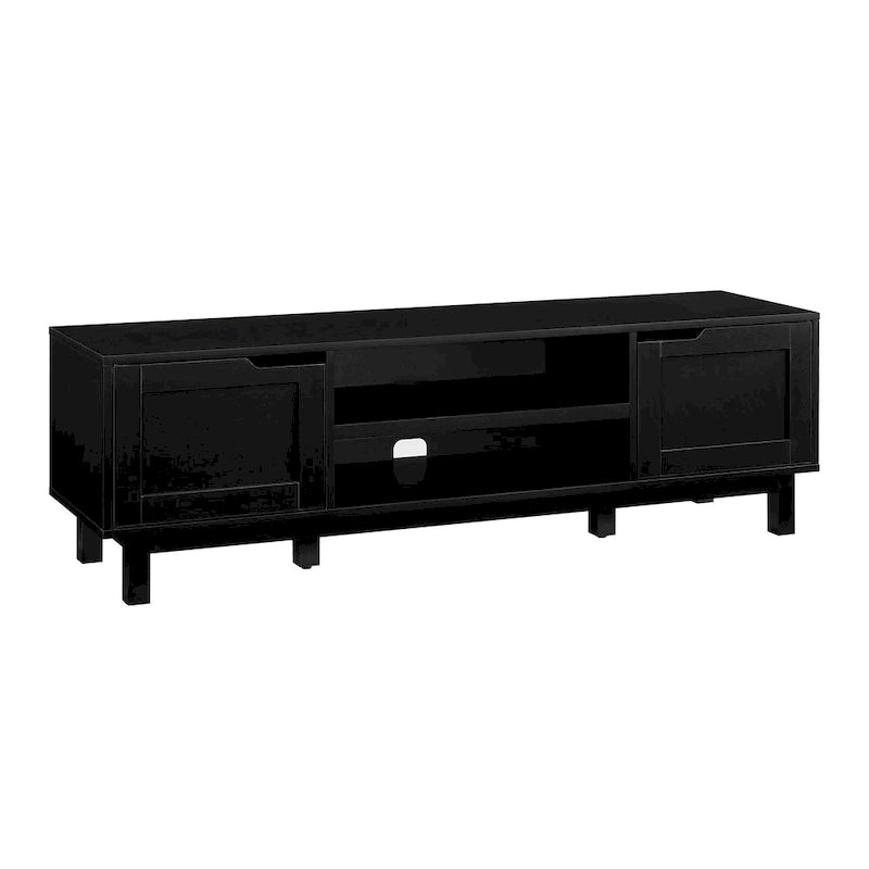 Meuble TV moderne avec portes à cadre Middlebrook Designs