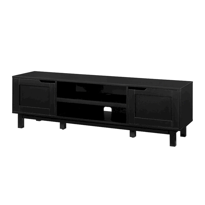 Meuble TV moderne avec portes à cadre Middlebrook Designs