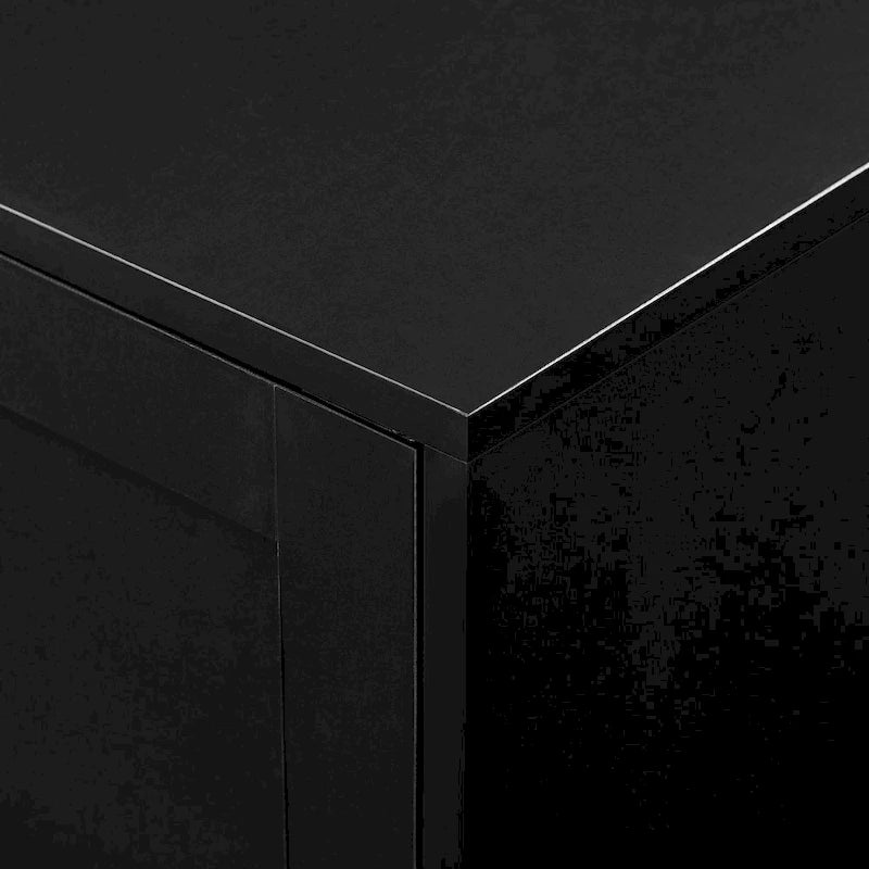 Meuble TV moderne avec portes à cadre Middlebrook Designs