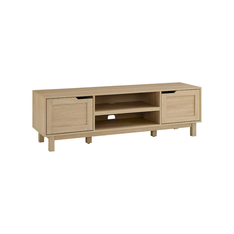 Meuble TV moderne avec portes à cadre Middlebrook Designs
