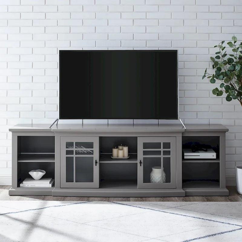 Meuble télé classique à façade brisée Middlebrook 80 pouces