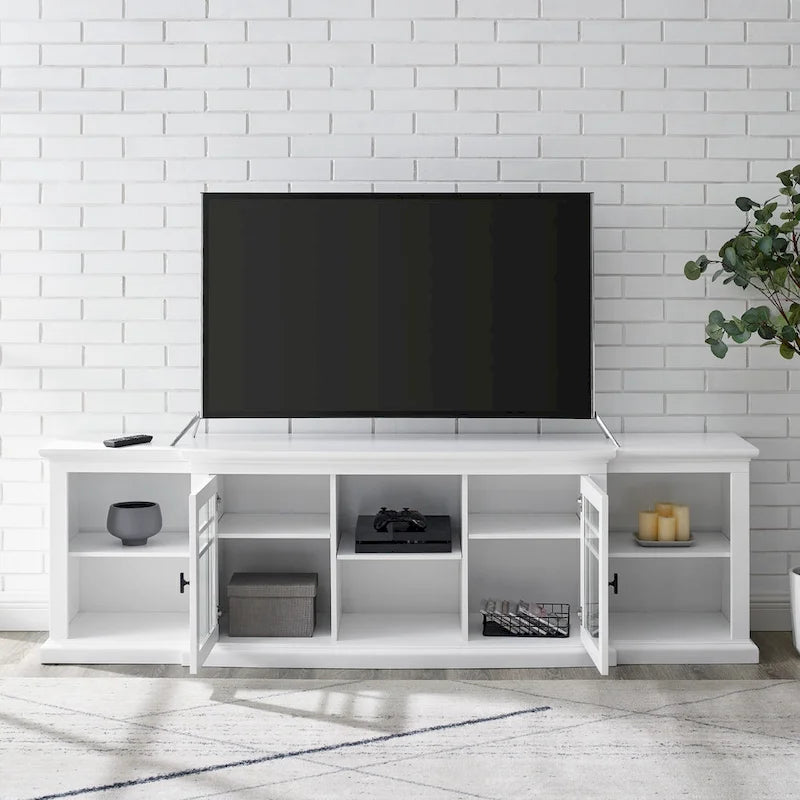 Meuble télé classique à façade brisée Middlebrook 80 pouces