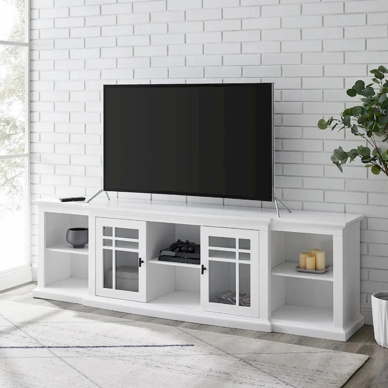 Meuble télé classique à façade brisée Middlebrook 80 pouces