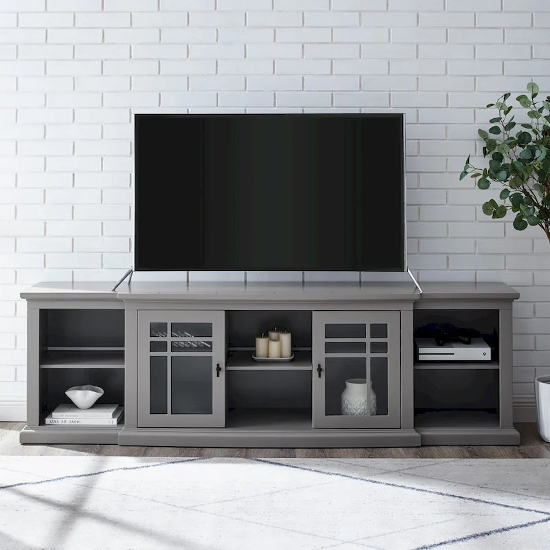 Meuble télé classique à façade brisée Middlebrook 80 pouces