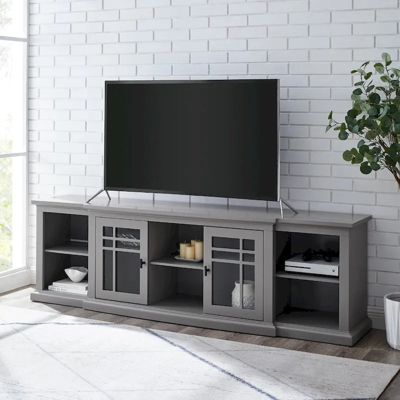 Meuble télé classique à façade brisée Middlebrook 80 pouces