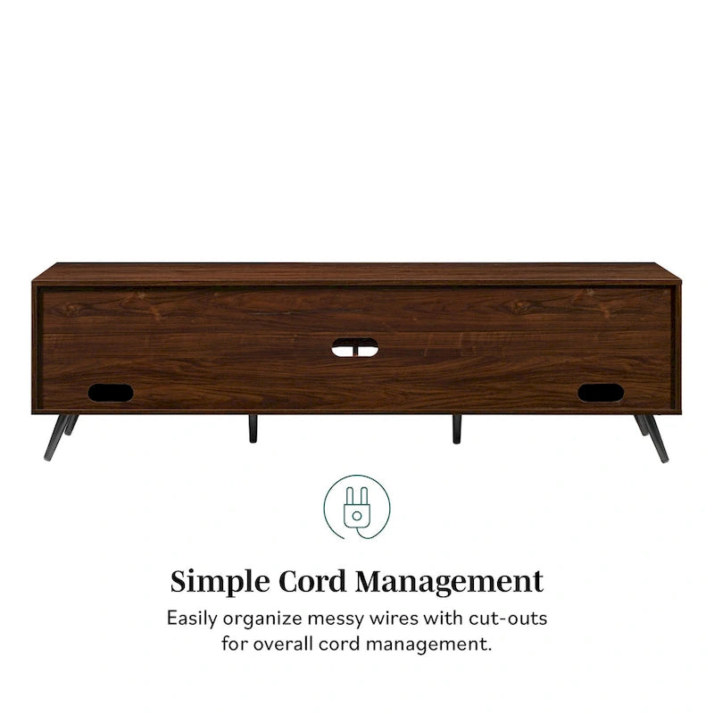 Meuble TV 70 pouces de style Mid-Century Modern Middlebrook Designs