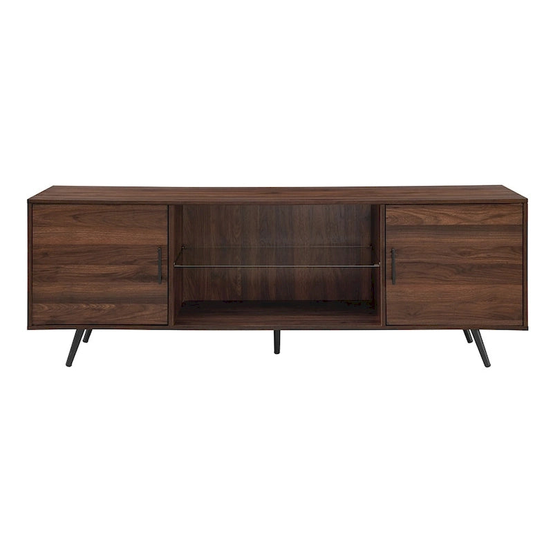 Meuble TV moderne Mid-Century de 70 pouces Middlebrook Designs