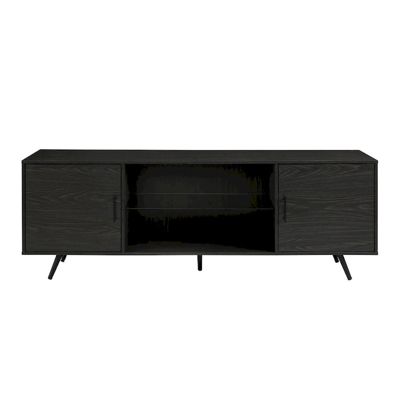 Meuble TV moderne Mid-Century de 70 pouces Middlebrook Designs