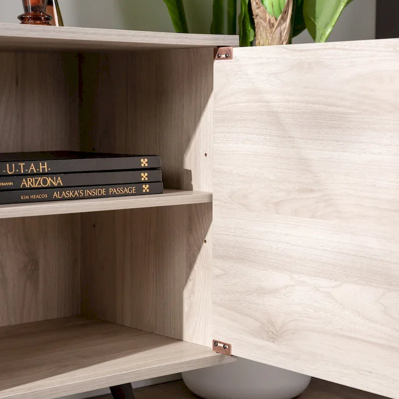 Meuble TV moderne Mid-Century de 70 pouces Middlebrook Designs