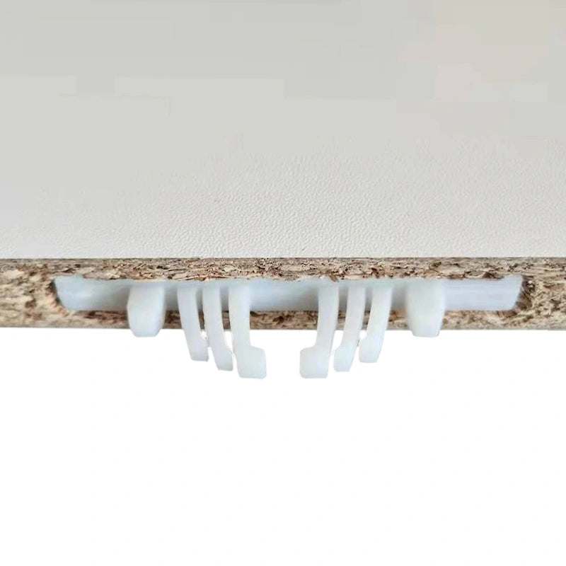 Meuble TV blanc de 160 cm avec lumières LED, armoires et étagères ouvertes pour TV jusqu'à 65 pouces