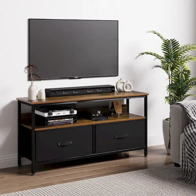 Meuble TV avec rangements pour chambre