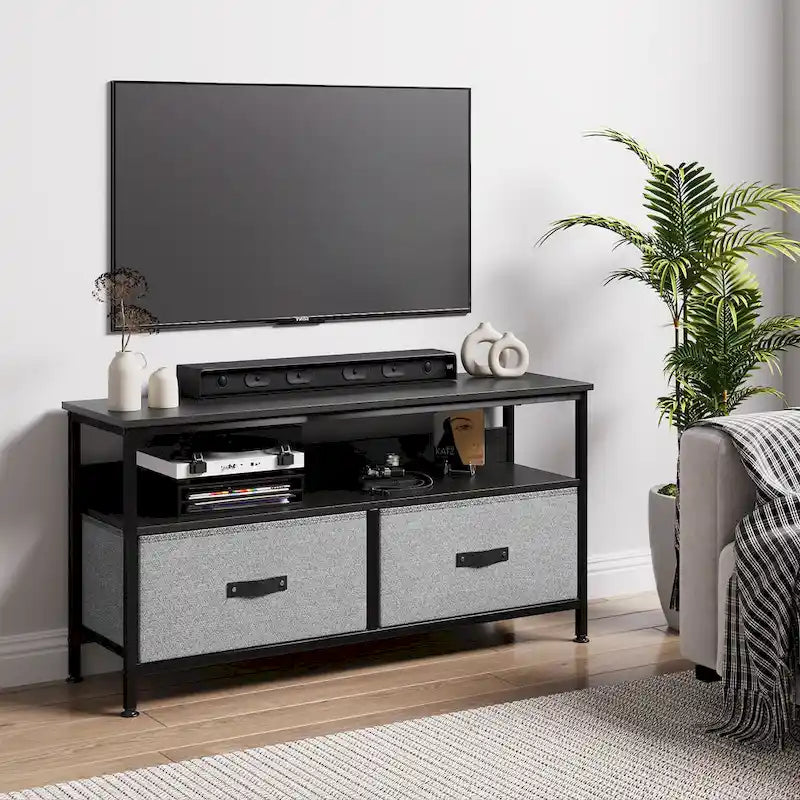 Meuble TV avec rangements pour chambre