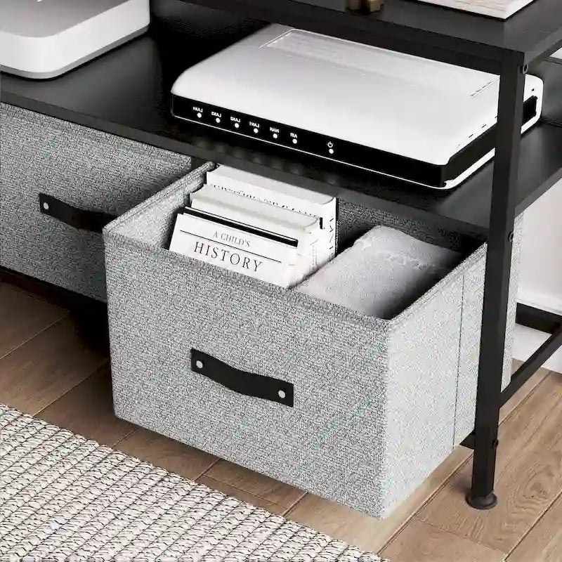 Meuble TV avec rangements pour chambre