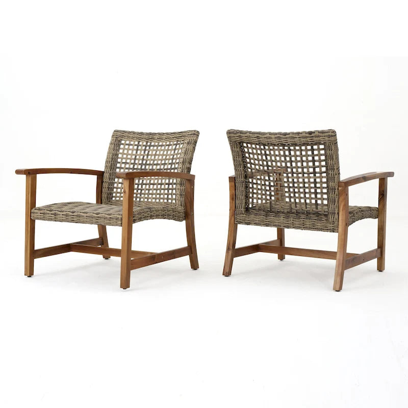 Ensemble de 2 fauteuils de club