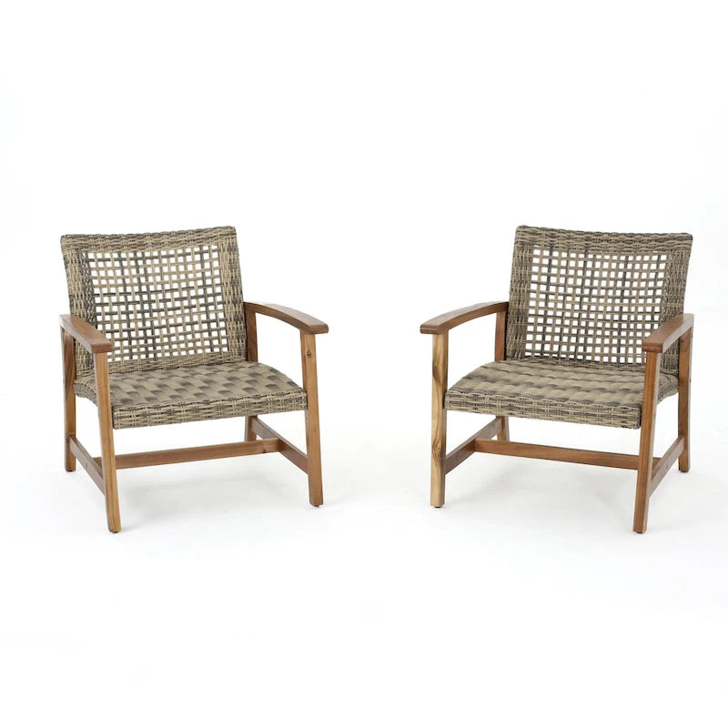 Ensemble de 2 fauteuils de club