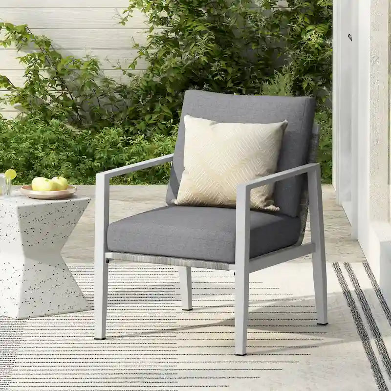 Christopher Knight Home Chaise longue de jardin moderne Retreat