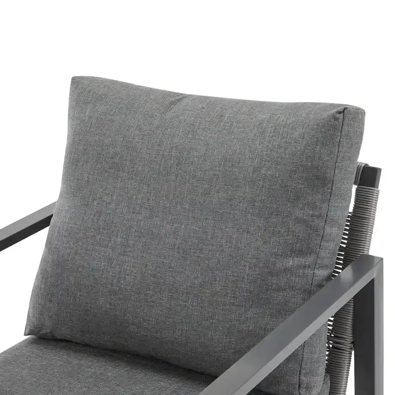 Christopher Knight Home Chaise longue de jardin moderne Retreat