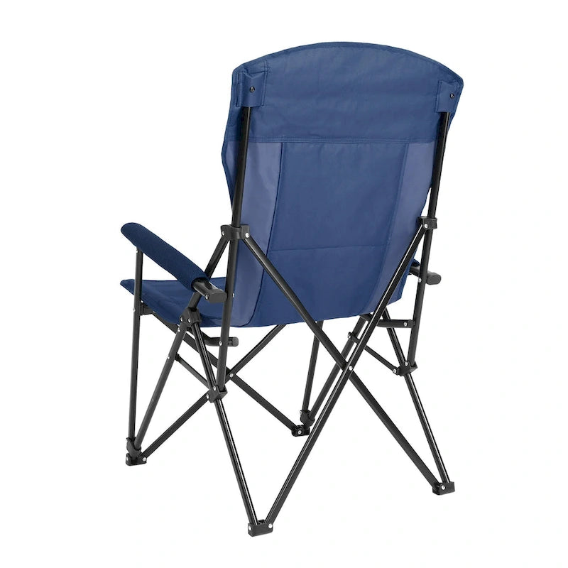 Chaise pliable portable avec porte-gobelet, supporte 113 kg