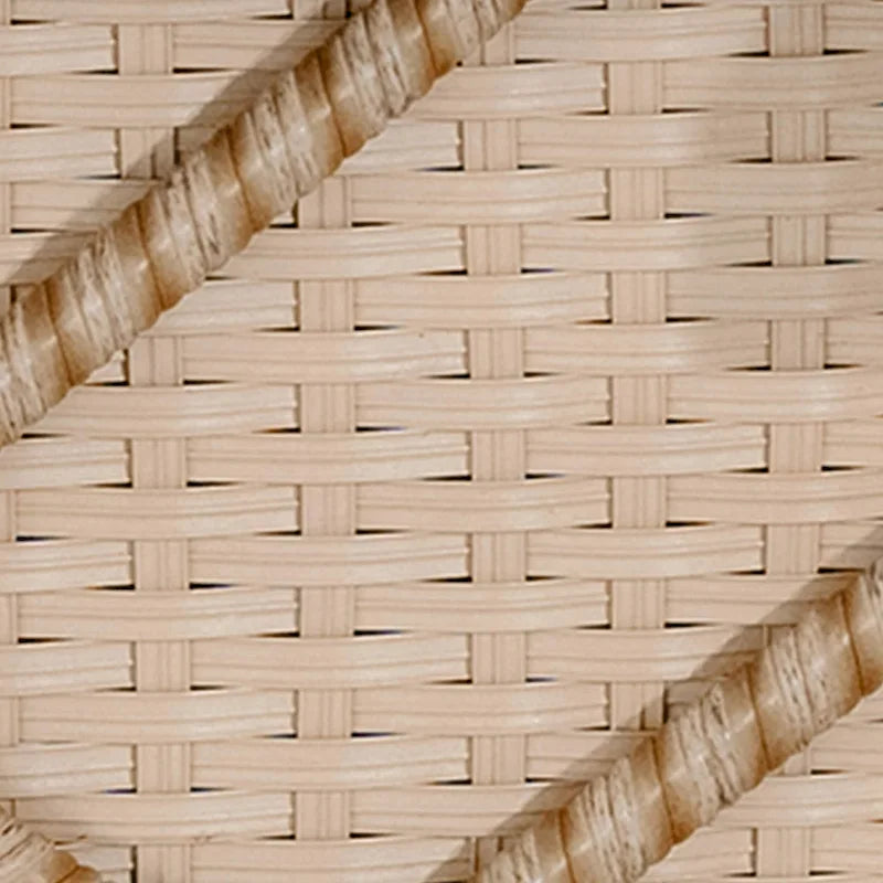 Ensemble de salon de jardin 4 pièces en résine tressée anti-UV