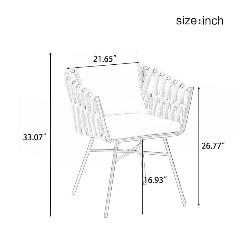 Ensemble de salle à manger moderne 7 pièces extensible