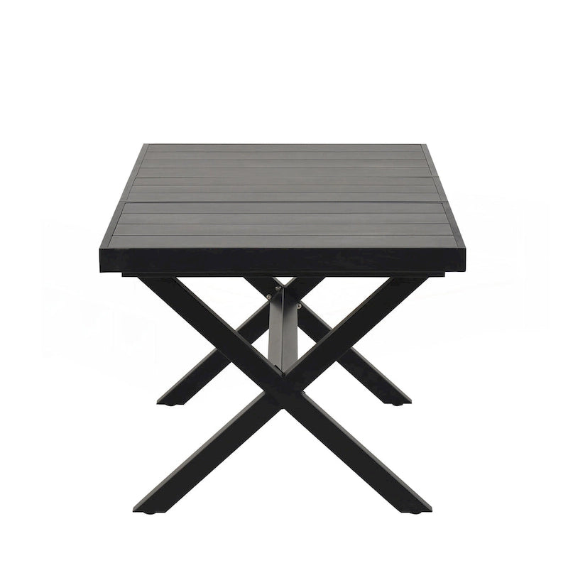 Ensemble de salle à manger moderne 7 pièces extensible