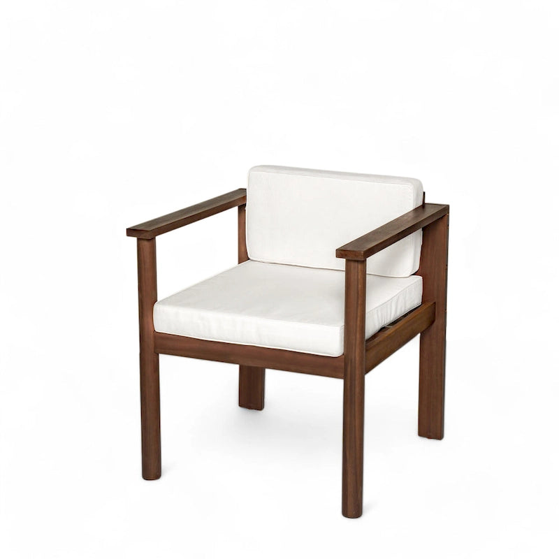 Ensemble de salle à manger d'extérieur 7 pièces pour 6 personnes, avec table rectangulaire de 185 cm