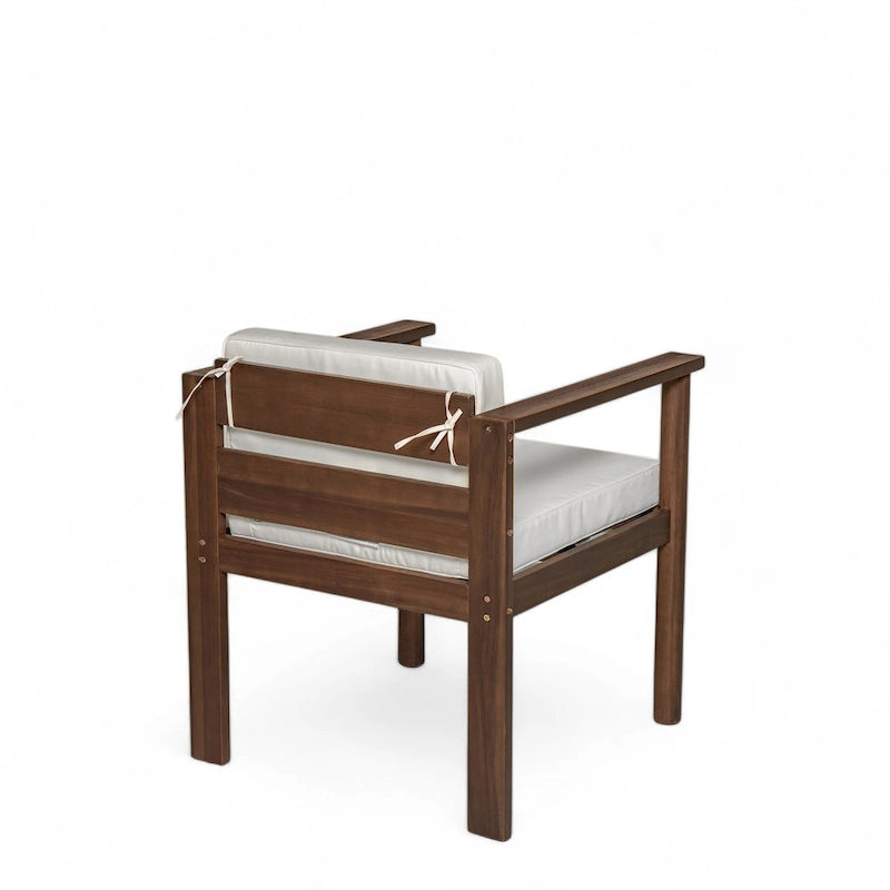 Ensemble de salle à manger d'extérieur 7 pièces pour 6 personnes, avec table rectangulaire de 185 cm