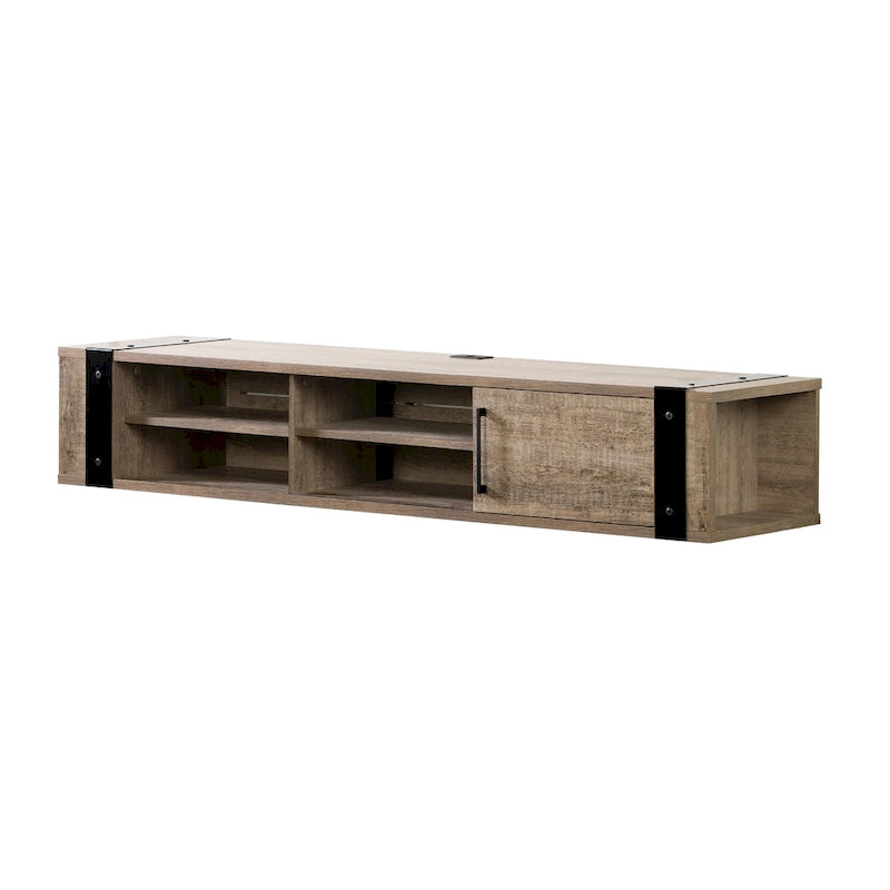 Console média murale South Shore Munich de 68 po