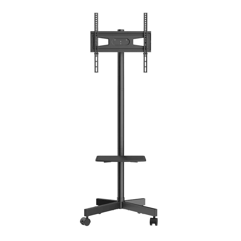 Meuble TV à roulettes pour téléviseurs de 23 à 60 pouces avec plateau - 157 cm